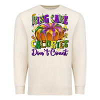 Sandshell king cake calories don't count Premium Sweatshirt - FaDigitalArtStudio