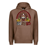 Chestnut rainbow and hohoho with gnome Premium Hoodie - AdoDesignShop