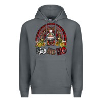 Rock rainbow and hohoho with gnome Premium Hoodie - AdoDesignShop