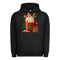 Pigment Black Christmas coffee Urban Hoodie - Jasminsmagicworld