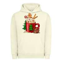 Pigment Pistachio Christmas coffee Urban Hoodie - Jasminsmagicworld