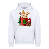 White Christmas coffee Urban Hoodie - Jasminsmagicworld