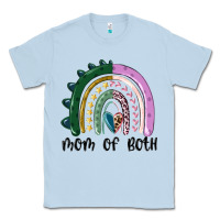 Dusty Blue mom of both rainbow Classic Tee - MaliasSmallBusiness