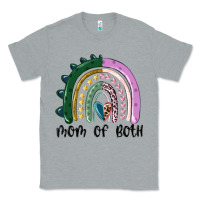Heather Grey mom of both rainbow Classic Tee - MaliasSmallBusiness