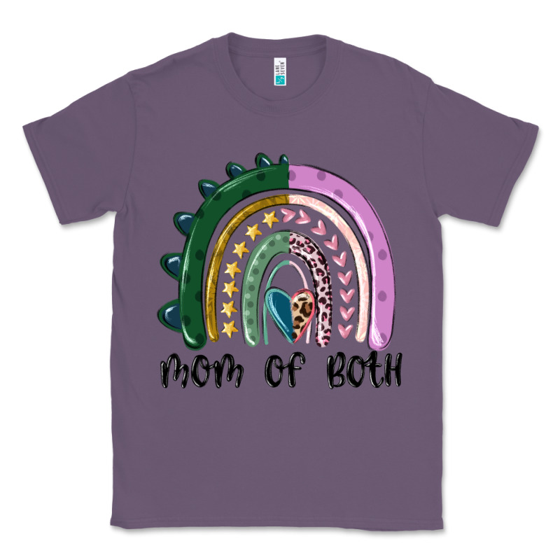 Mom Of Both Rainbow Classic Tee by MaliasSmallBusiness | Teevron