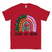 Red mom of both rainbow Classic Tee - MaliasSmallBusiness