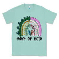 Seafoam mom of both rainbow Classic Tee - MaliasSmallBusiness