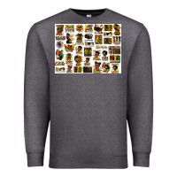 Charcoal Heather juneteenth bundle preview Premium Sweatshirt - HRA Design Shop