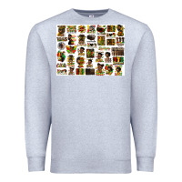 Heather Grey juneteenth bundle preview Premium Sweatshirt - HRA Design Shop