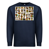 Navy juneteenth bundle preview Premium Sweatshirt - HRA Design Shop