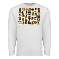 Oatmeal Heather juneteenth bundle preview Premium Sweatshirt - HRA Design Shop