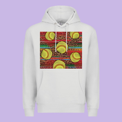 Western Softball Premium Hoodie Designed By Adodesignshop
