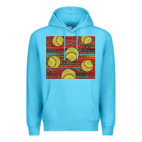 Ocean Blue western softball Premium Hoodie - AdoDesignShop