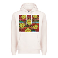 Pale Pink western softball Premium Hoodie - AdoDesignShop