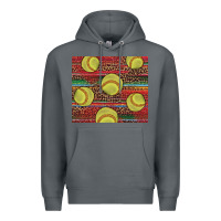 Rock western softball Premium Hoodie - AdoDesignShop