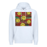 White western softball Premium Hoodie - AdoDesignShop