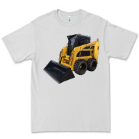 Dove Grey Skid Steer Loader Premium Tee - LillyAllenDesigns