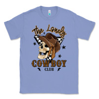 Colony Blue the lonely cowboy club Classic Tee - MaliasSmallBusiness
