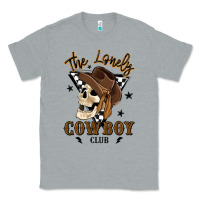 Heather Grey the lonely cowboy club Classic Tee - MaliasSmallBusiness