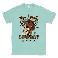 Seafoam the lonely cowboy club Classic Tee - MaliasSmallBusiness
