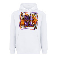 White basketball nana with leopard Heavyweight Hoodie - Zillion Design Studio