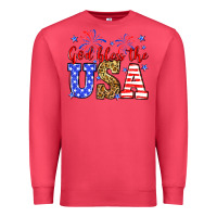 Cardinal God bless the USA Premium Sweatshirt - Neo Western