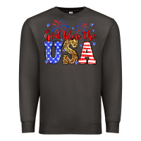 Smoke God bless the USA Premium Sweatshirt - Neo Western