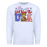 White God bless the USA Premium Sweatshirt - Neo Western