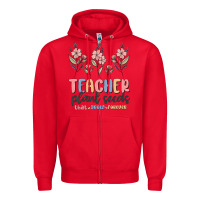 Red teacher plant seeds that grow forever Zipper Hoodie - MaliasSmallBusiness