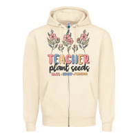 Sandshell teacher plant seeds that grow forever Zipper Hoodie - MaliasSmallBusiness