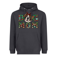 Smoke christmas st. bernard dog mom Heavyweight Hoodie - RanaPortraitStore