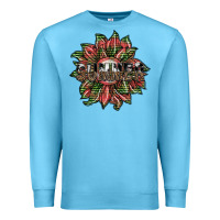 Ocean Blue summer Premium Sweatshirt - SublimationCraftShop