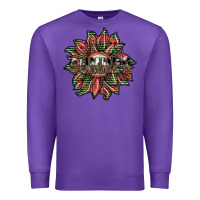 Purple summer Premium Sweatshirt - SublimationCraftShop