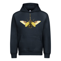 Navy Hercules Beetle With Wings Urban Hoodie - LillyAllenDesigns