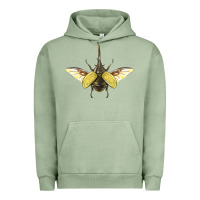 Pigment Oil Green Hercules Beetle With Wings Urban Hoodie - LillyAllenDesigns