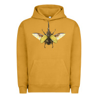 Pigment Peanut Butter Hercules Beetle With Wings Urban Hoodie - LillyAllenDesigns