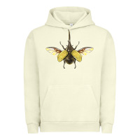 Pigment Pistachio Hercules Beetle With Wings Urban Hoodie - LillyAllenDesigns