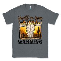Charcoal Heather should've come with a warning Classic Tee - MaliasSmallBusiness