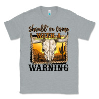 Heather Grey should've come with a warning Classic Tee - MaliasSmallBusiness