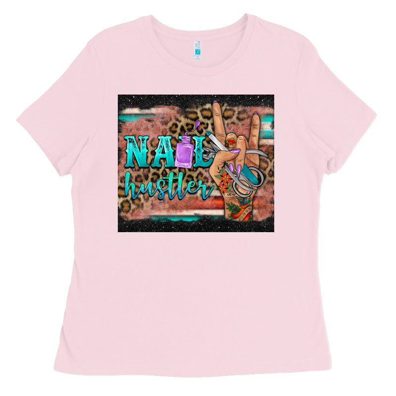 Nail Hustler Tumbler Ladies Tee by BarkalooDesign | Teevron