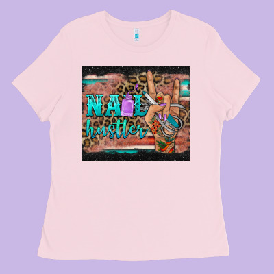 Nail Hustler Tumbler Ladies Tee Designed By Barkaloodesign
