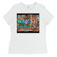 White nail hustler tumbler Ladies Tee - BarkalooDesign