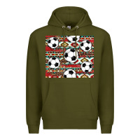 Army Green western soccer Premium Hoodie - AdoDesignShop