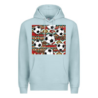 Blue Mist western soccer Premium Hoodie - AdoDesignShop