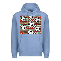 Colony Blue western soccer Premium Hoodie - AdoDesignShop