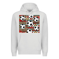 Dove Grey western soccer Premium Hoodie - AdoDesignShop