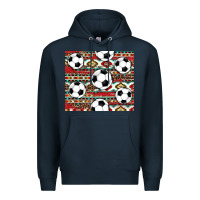 Navy western soccer Premium Hoodie - AdoDesignShop