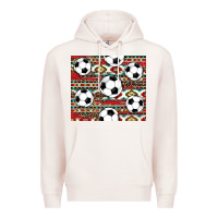Pale Pink western soccer Premium Hoodie - AdoDesignShop