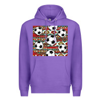 Purple western soccer Premium Hoodie - AdoDesignShop