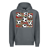 Rock western soccer Premium Hoodie - AdoDesignShop